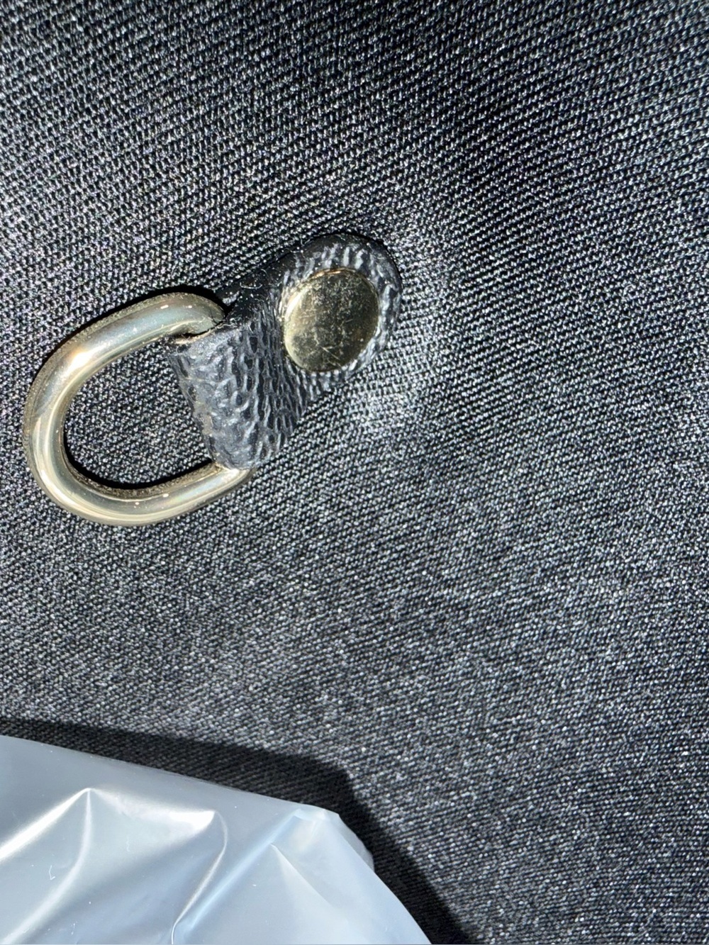 RUBY RIBBON Classic Black Tote Bag with Embossed Bow Detail - NEW WITH TAGS - Picture 9 of 12